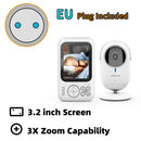 Smart Baby Monitor – See, Hear & Track Temperature Easily