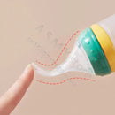 Silicone Baby Feeder Bottle – Squeeze Spoon for Feeding