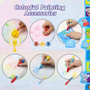 Magic Water Drawing Mat Reusable Painting Board for Kids