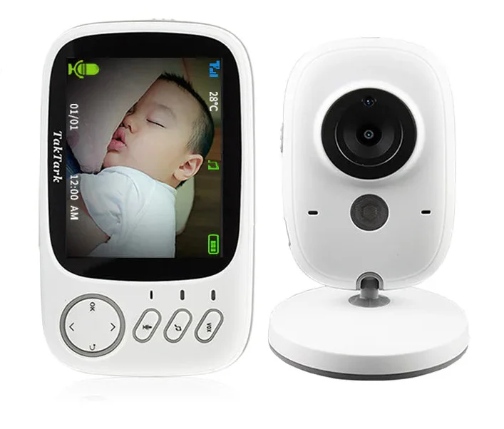 Smart Baby Monitor – See, Hear & Track Temperature Easily