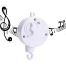 Baby Crib Mobile with Music Box – Wooden Hanging Plush Toy Bell for Newborns