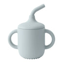 Silicone Baby Sippy Cup – Double Handle Straw Training Cup