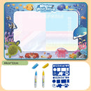 Magic Water Drawing Mat Reusable Painting Board for Kids