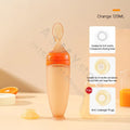 Silicone Baby Feeder Bottle – Squeeze Spoon for Feeding